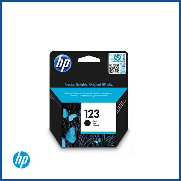 HP 123 Black Ink Cartridge